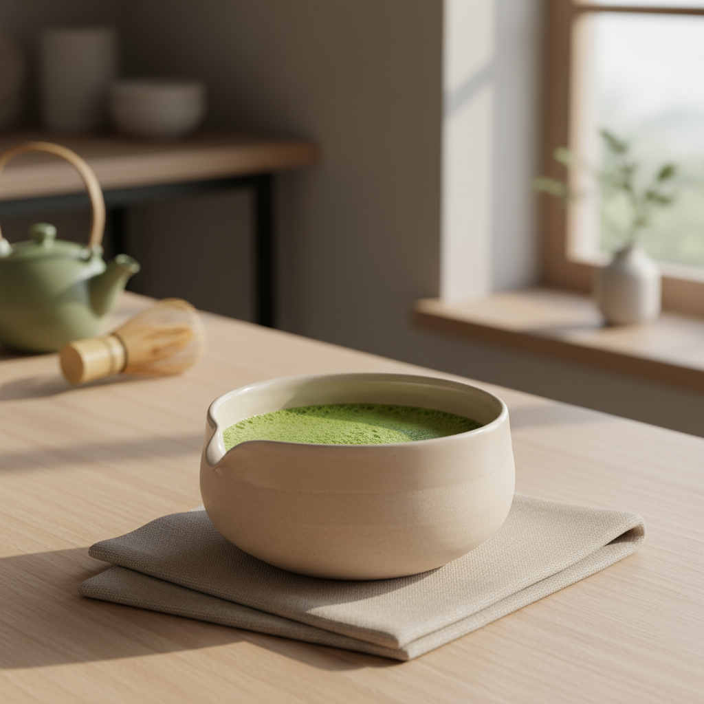 Mura Mura Ceramics-Matcha Chawan beige-Matcha Chawan-Black-Deal-Outlet-by-ARCHIVIST