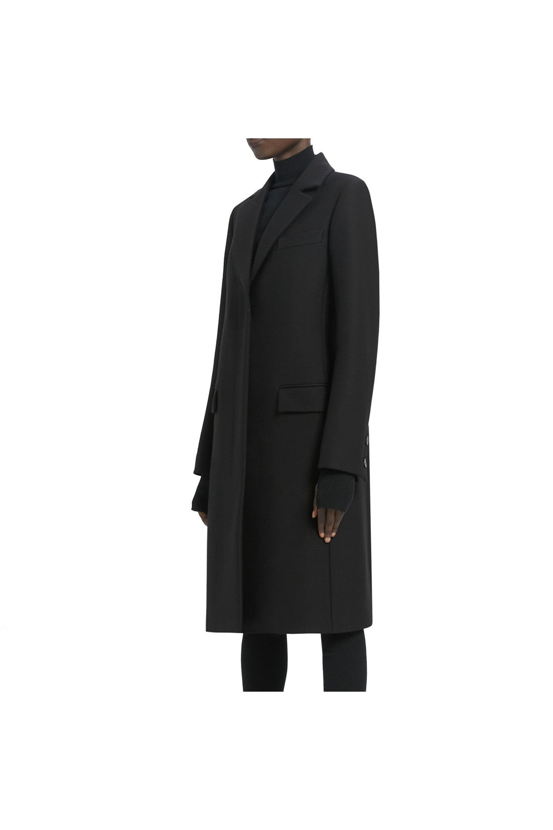 MAX MARA SPORTMAX-OUTLET-SALE-Max Mara Sportmax Tailored Wool Coat-ARCHIVIST