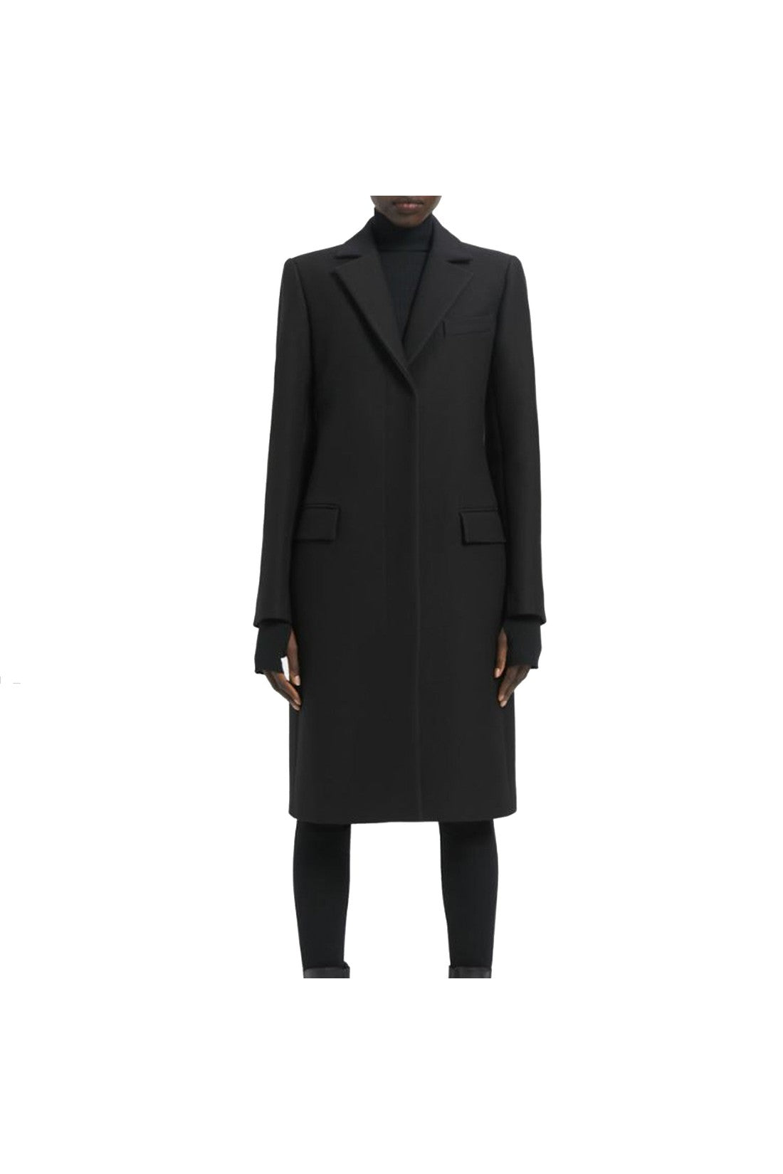 MAX MARA SPORTMAX-OUTLET-SALE-Max Mara Sportmax Tailored Wool Coat-ARCHIVIST