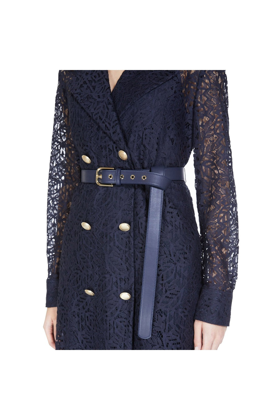 MAX MARA STUDIO-OUTLET-SALE-Max Mara Studio Colimbo Lace Coat-ARCHIVIST