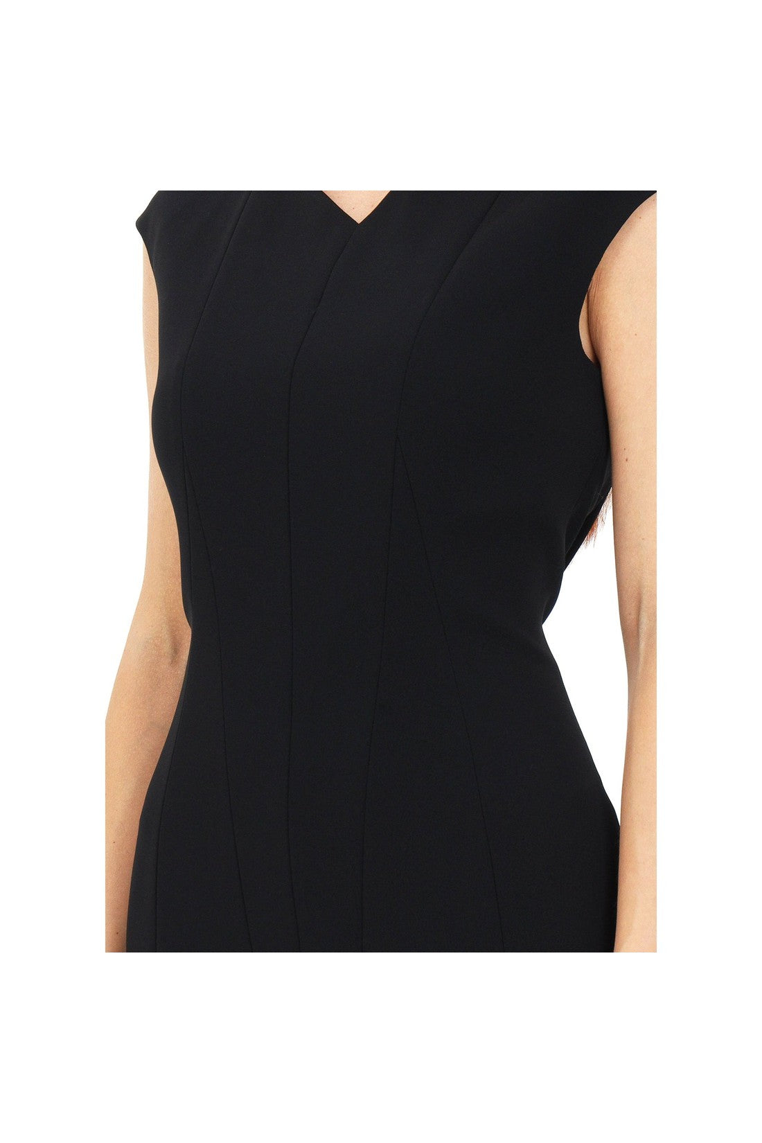 MAX MARA STUDIO-OUTLET-SALE-Max Mara Studio Ulla Slim Dress-ARCHIVIST