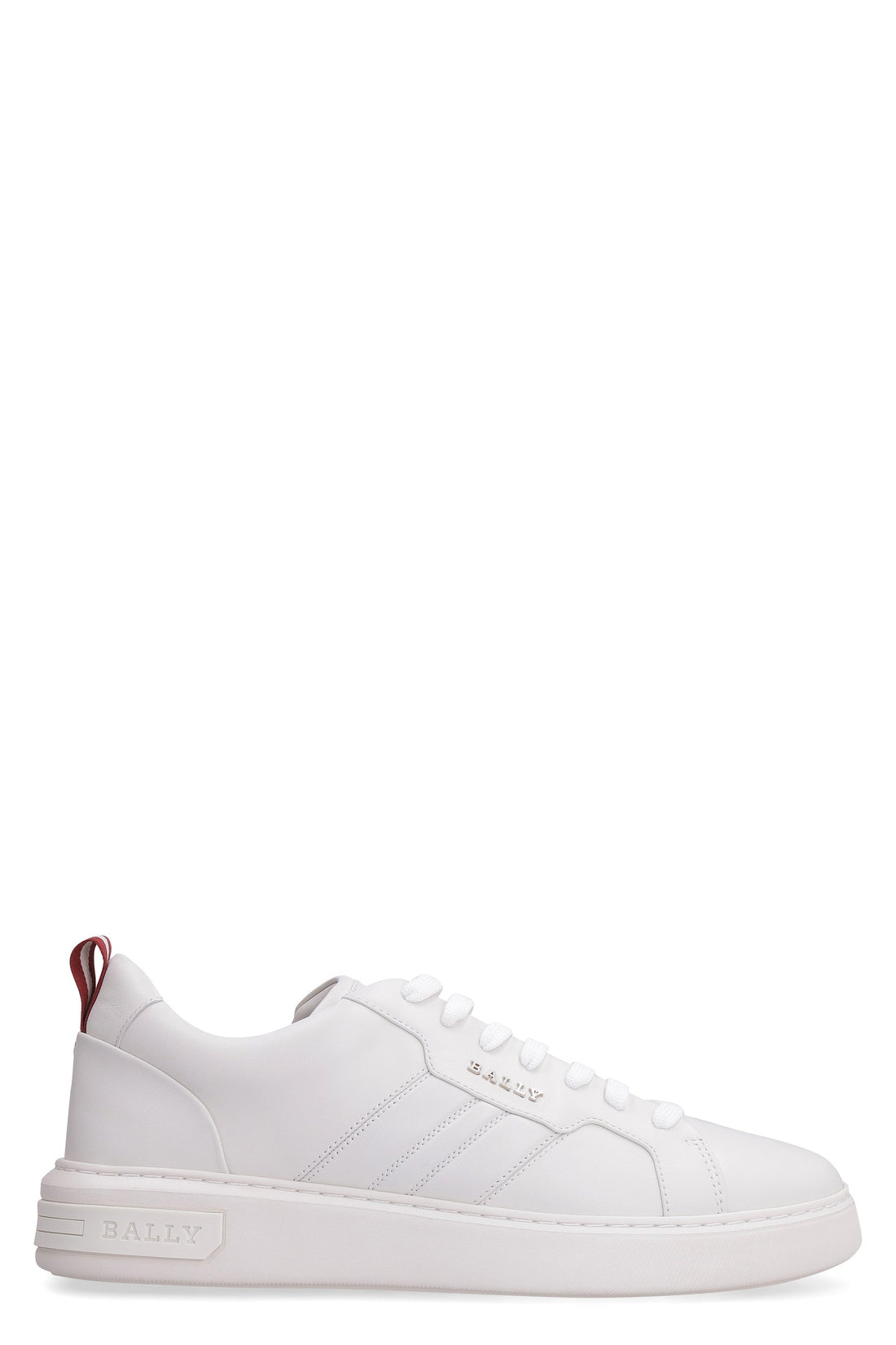 Bally-OUTLET-SALE-Maxim leather low-top sneakers-ARCHIVIST