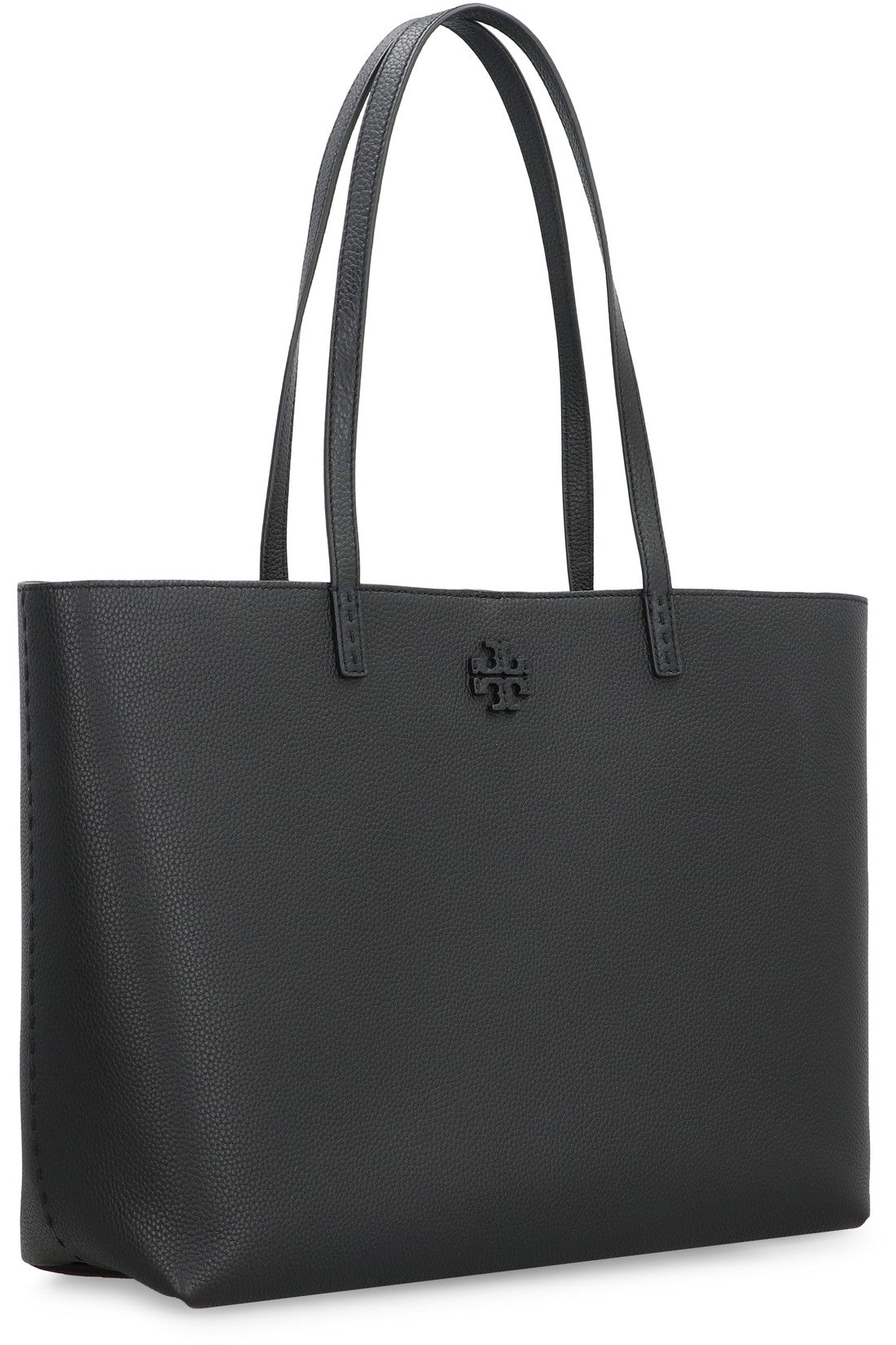 Tory Burch-OUTLET-SALE-Mcgraw leather tote-ARCHIVIST