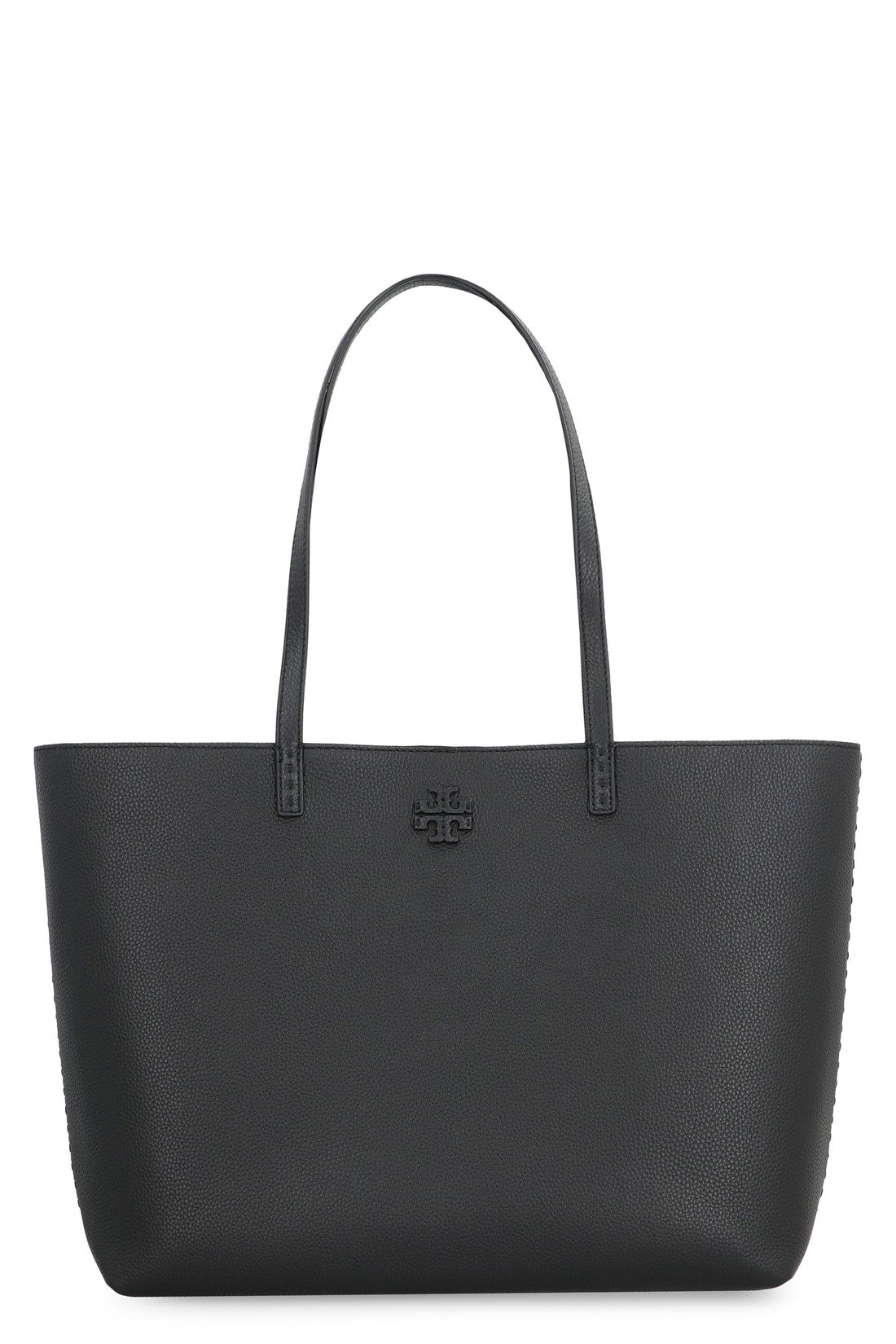 Tory Burch-OUTLET-SALE-Mcgraw leather tote-ARCHIVIST