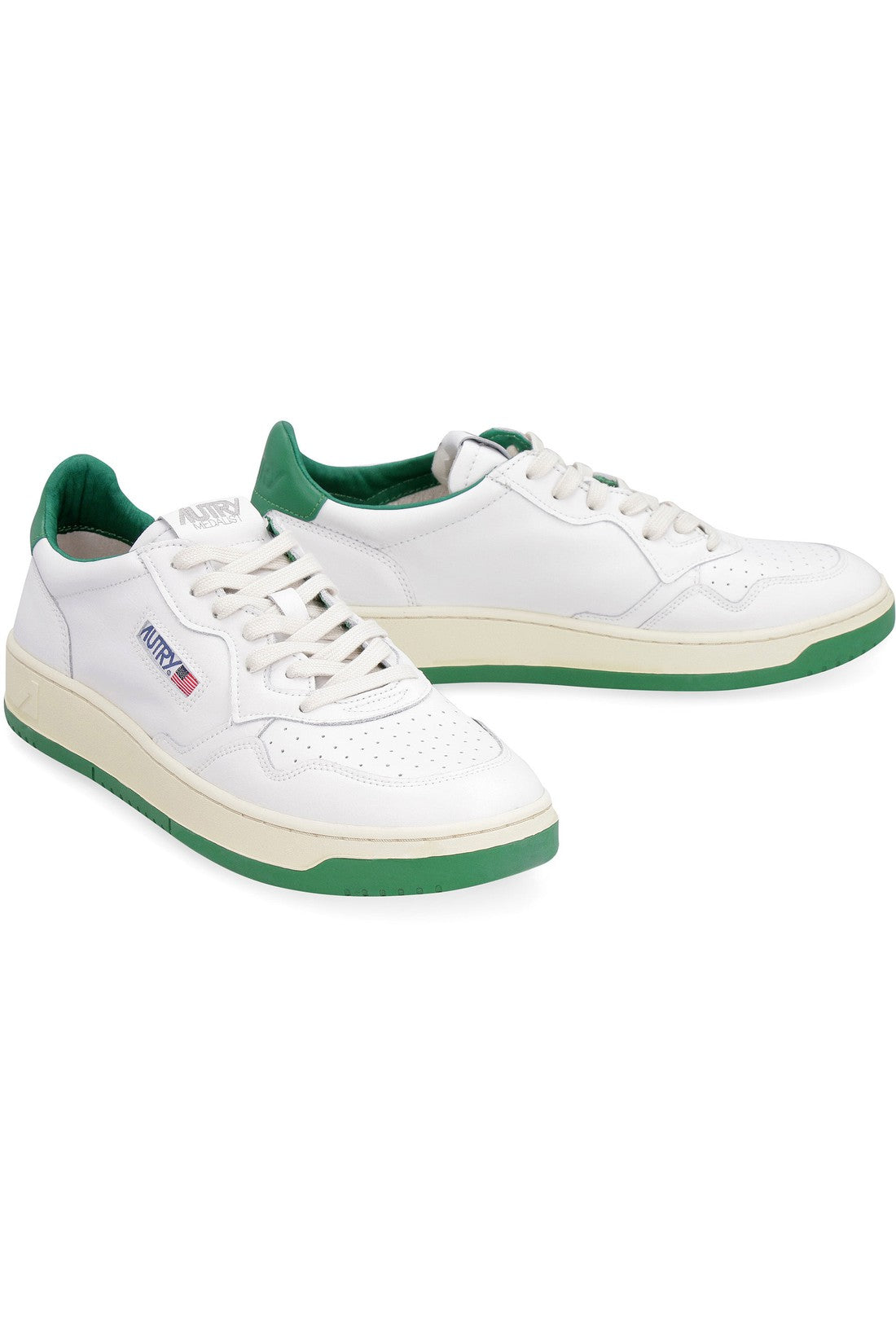 Autry-OUTLET-SALE-Medalist leather low-top sneakers-ARCHIVIST