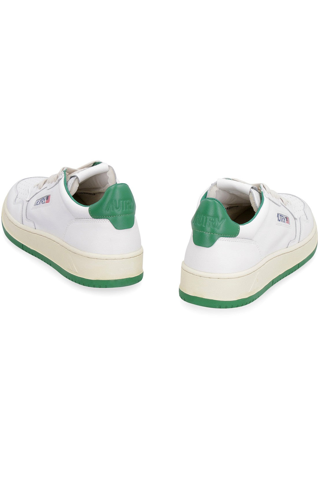 Autry-OUTLET-SALE-Medalist leather low-top sneakers-ARCHIVIST