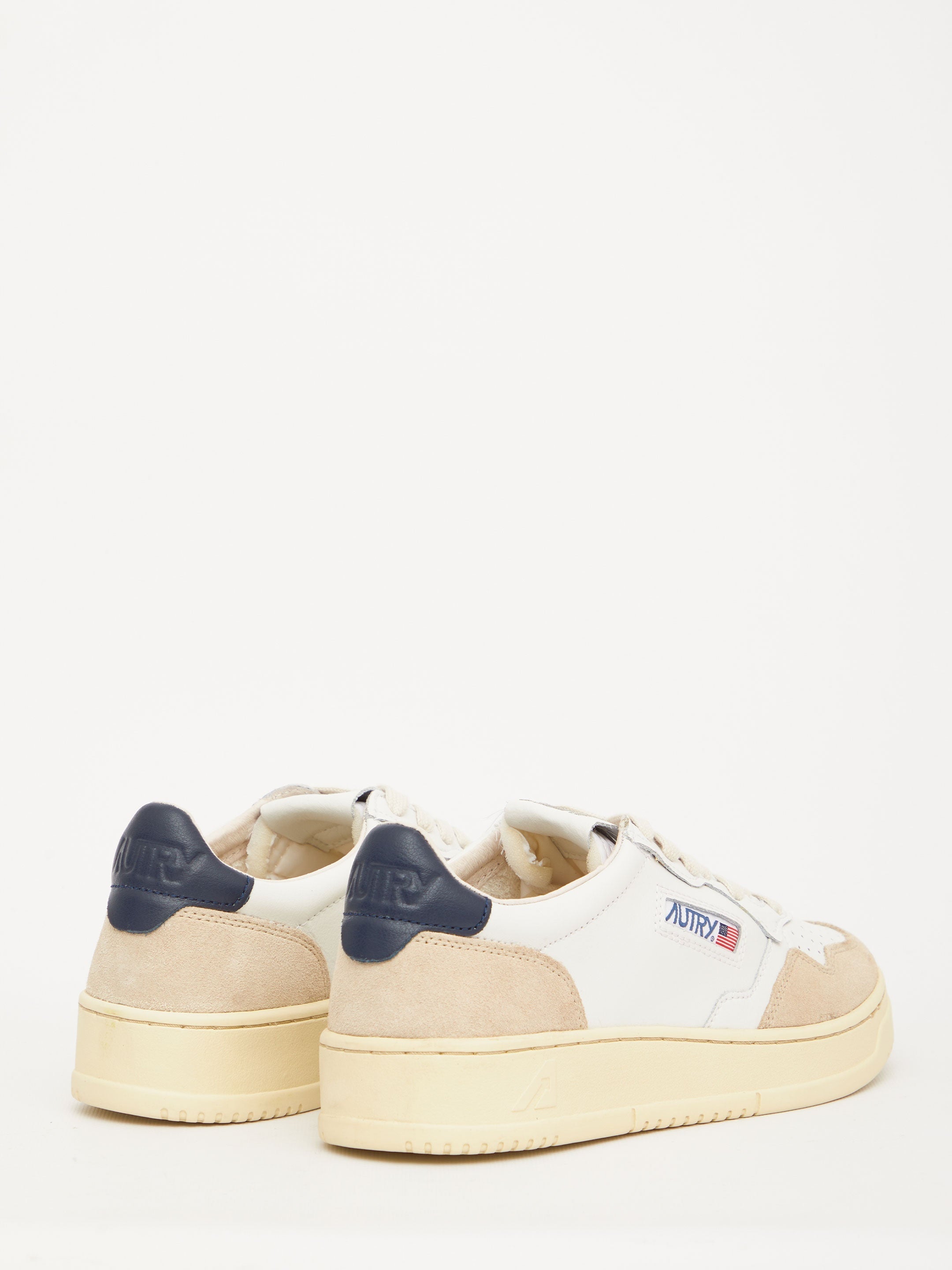 AUTRY-OUTLET-SALE-Medalist suede sneakers-ARCHIVIST