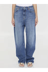 VALENTINO GARAVANI-OUTLET-SALE-Medium Blue Denim jeans-ARCHIVIST