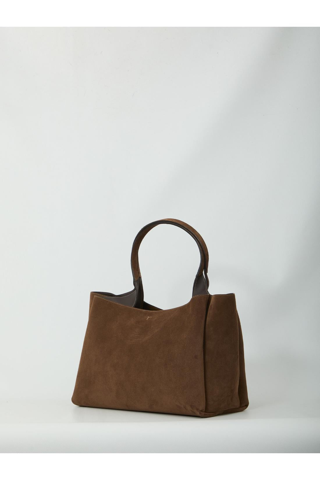 Tod'S-OUTLET-SALE-Medium suede leather bag-ARCHIVIST