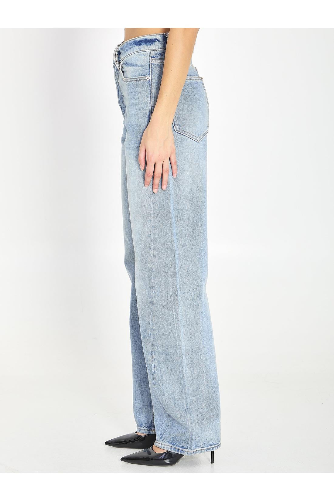 Alexander Wang-OUTLET-SALE-Medium-waist Float Jeans-ARCHIVIST