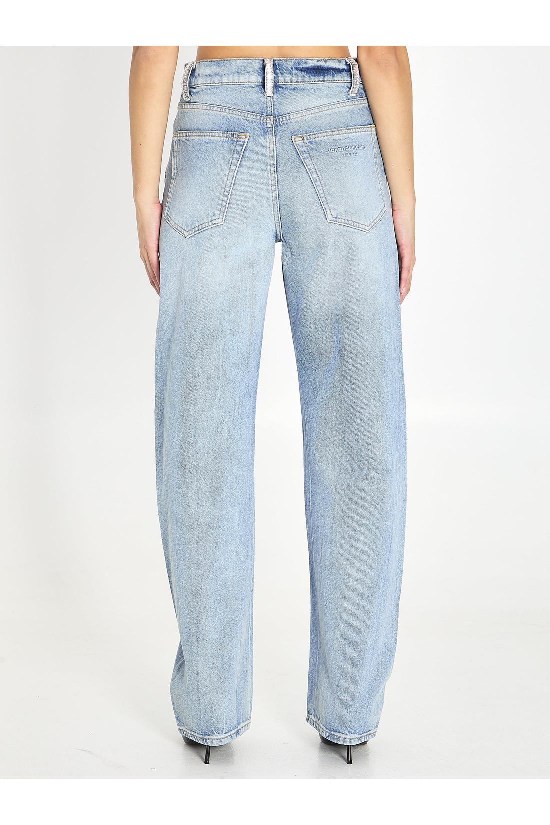 Alexander Wang-OUTLET-SALE-Medium-waist Float Jeans-ARCHIVIST