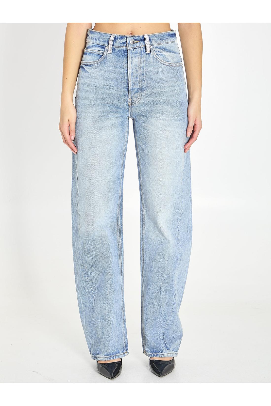 Alexander Wang-OUTLET-SALE-Medium-waist Float Jeans-ARCHIVIST