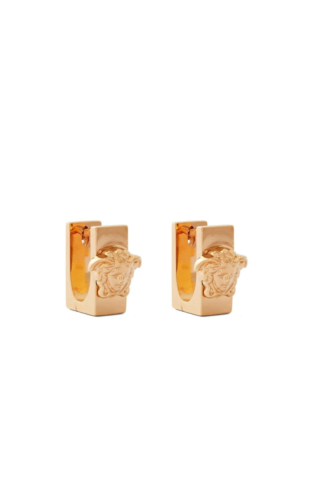 Versace-OUTLET-SALE-Medusa Logo Hinged Earrings-ARCHIVIST