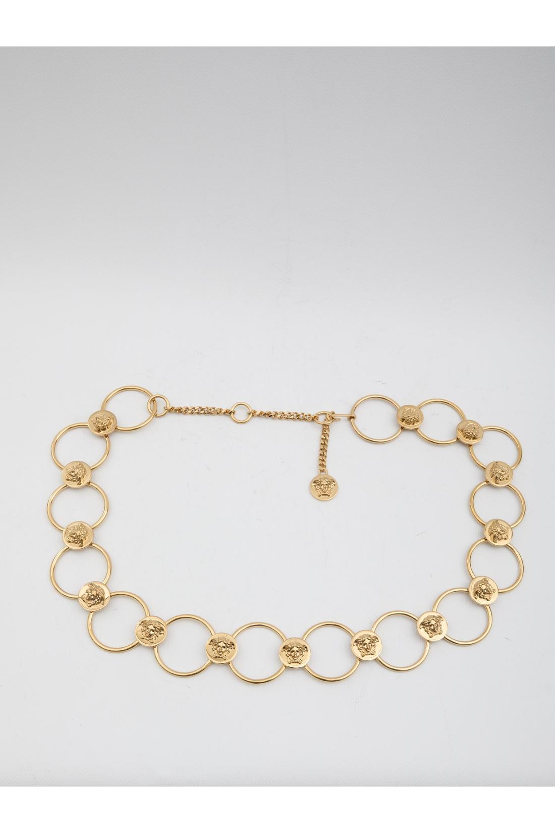Versace-OUTLET-SALE-Medusa chain belt-ARCHIVIST