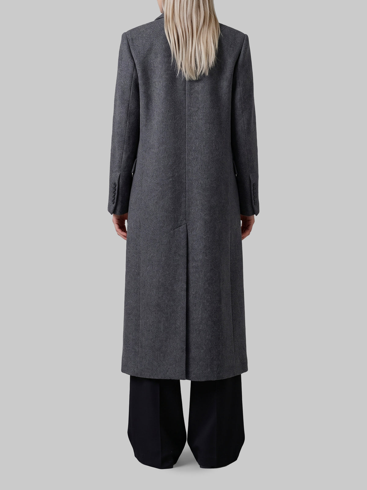 Ivy Oak-OUTLET-SALE-Melange grey IOChloris coat-ARCHIVIST