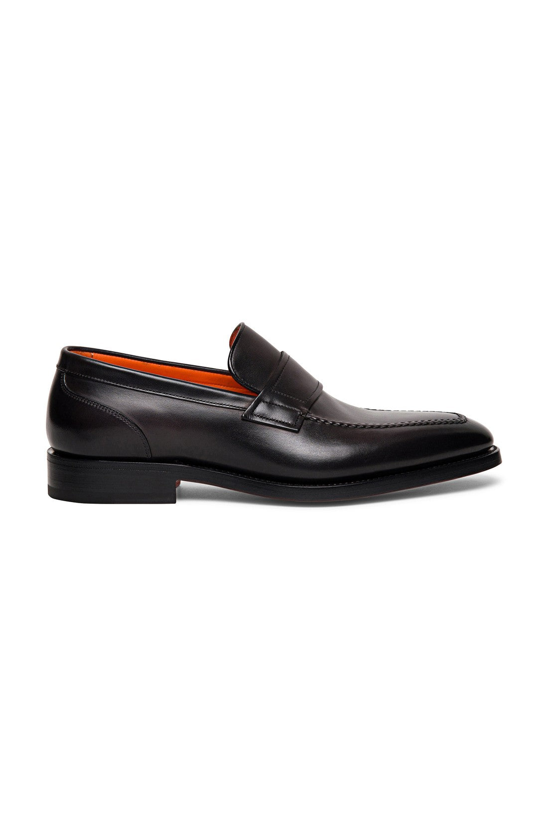 Mens-polished-grey-leather-penny-loafer-Flache-Schuhe-Santoni-ARCHIVE-SALE-OUTLET-Santoni.jpg