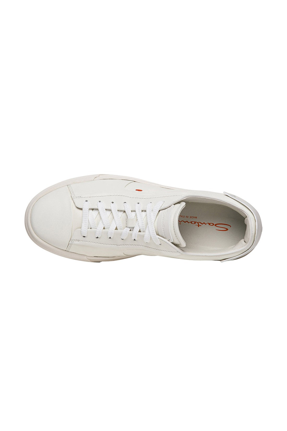 Men’s white leather sneaker