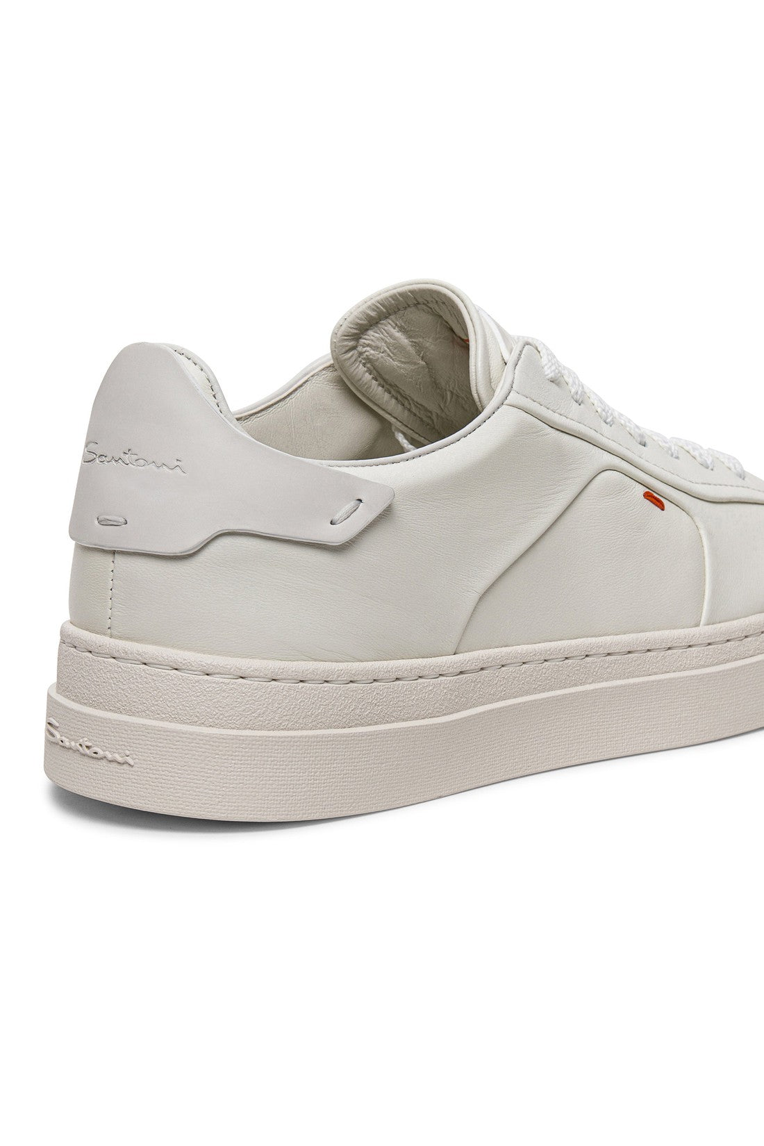 Men’s white leather sneaker