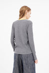 Odeeh-Merino Extrafine Cardigan, Chrome-Strick & Pullover-Black-Deal-Outlet-by-ARCHIVIST