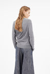 Odeeh-Merino Extrafine Pullover, Heather Grey-Strick & Pullover-Black-Deal-Outlet-by-ARCHIVIST
