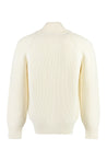 Bally-OUTLET-SALE-Merino wool cardigan with contrast buttons-ARCHIVIST