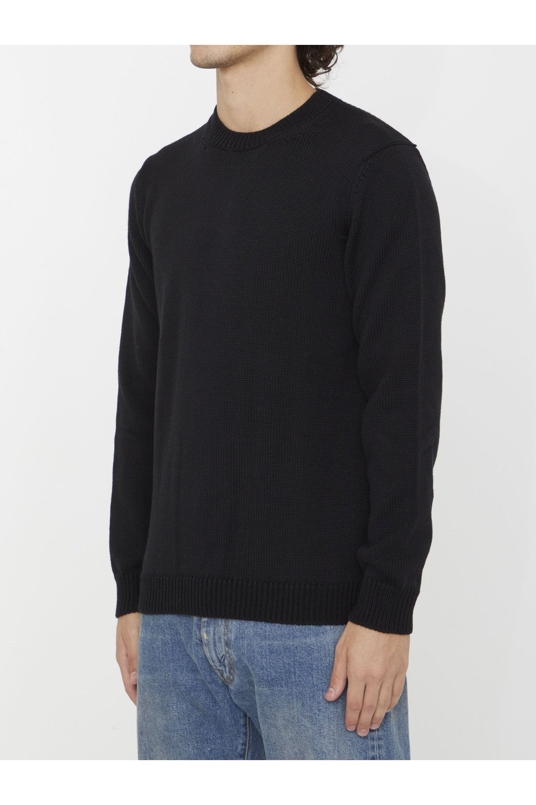 Roberto Collina-OUTLET-SALE-Merino wool jumper-ARCHIVIST