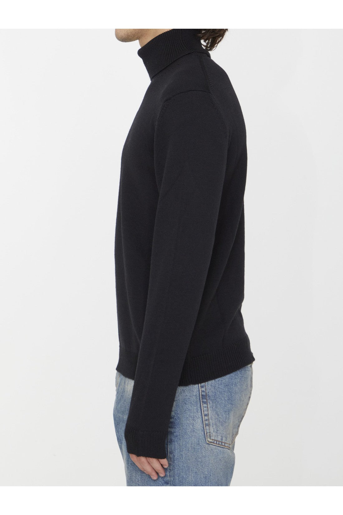 ROBERTO COLLINA-OUTLET-SALE-Merino wool jumper-ARCHIVIST