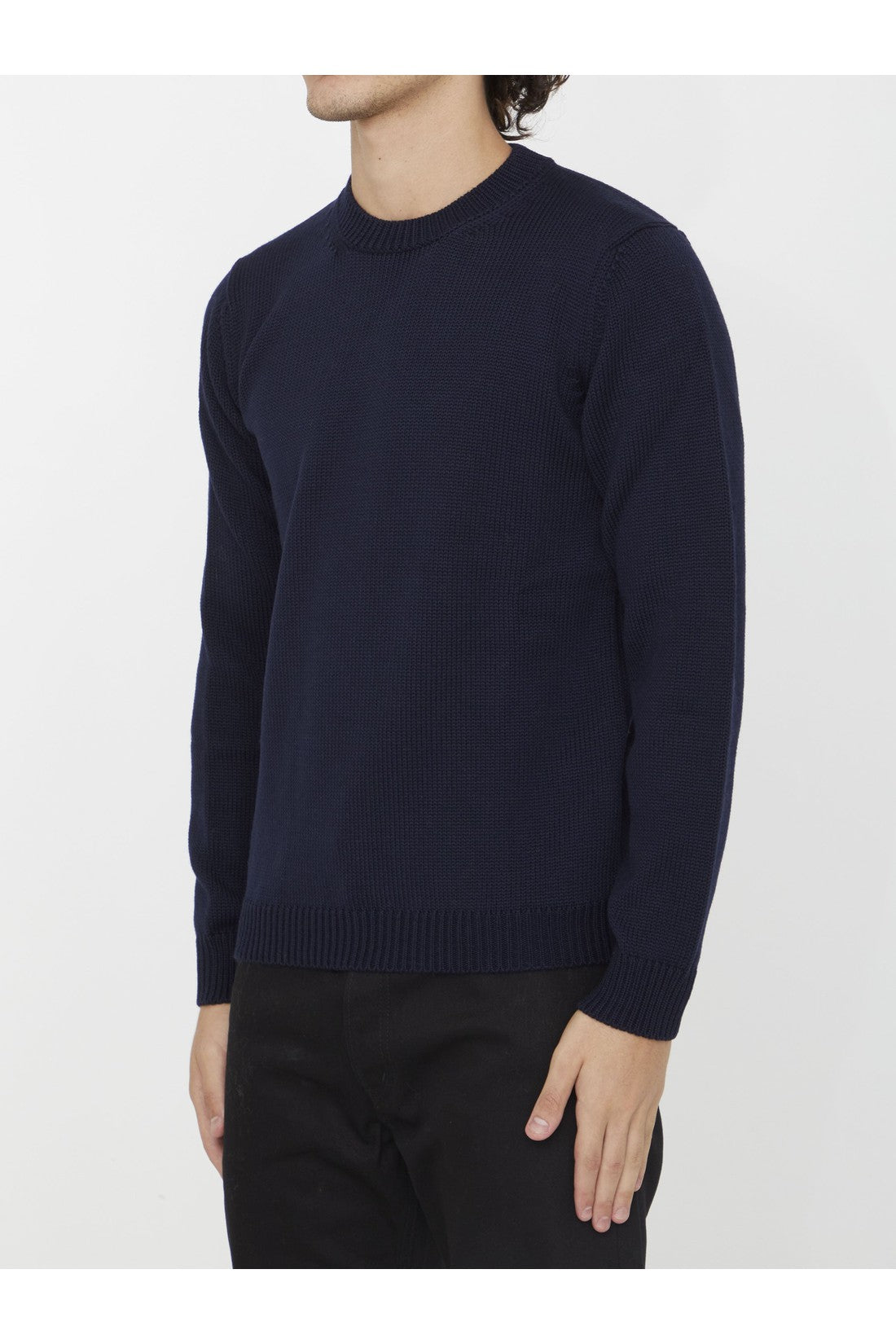 Roberto Collina-OUTLET-SALE-Merino wool jumper-ARCHIVIST