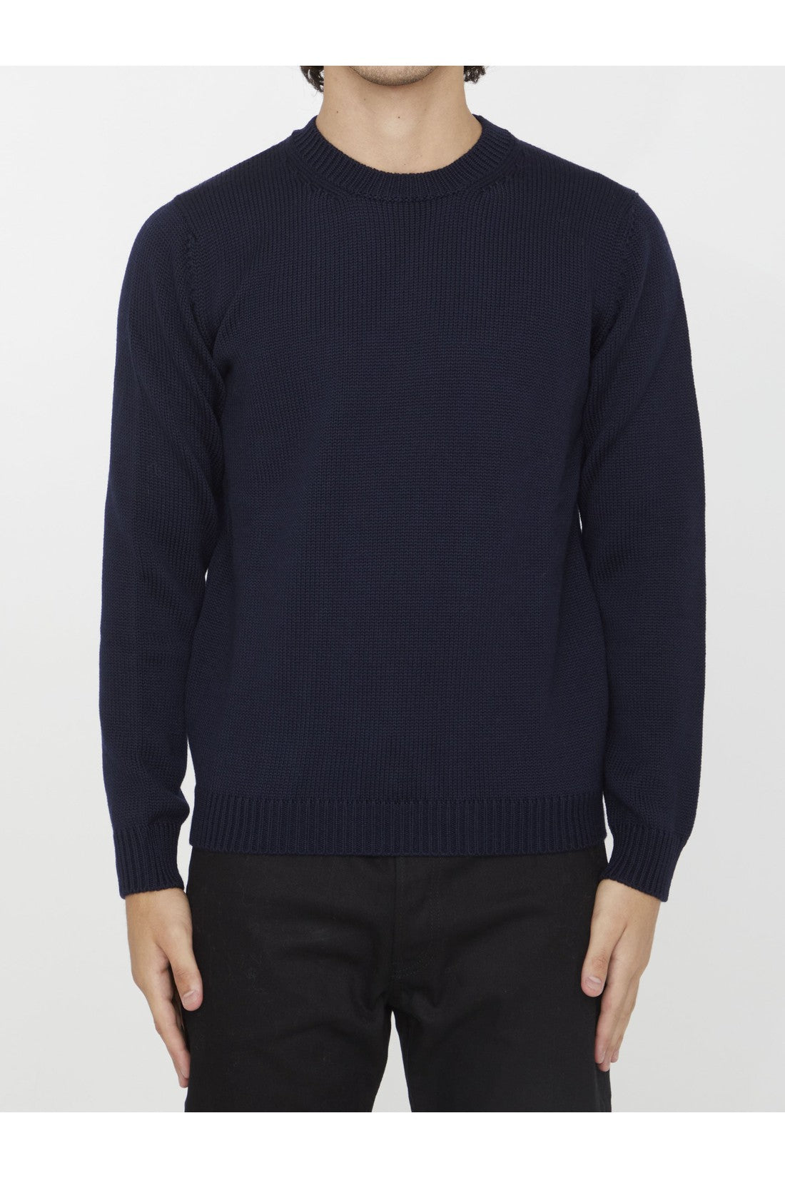 Roberto Collina-OUTLET-SALE-Merino wool jumper-ARCHIVIST