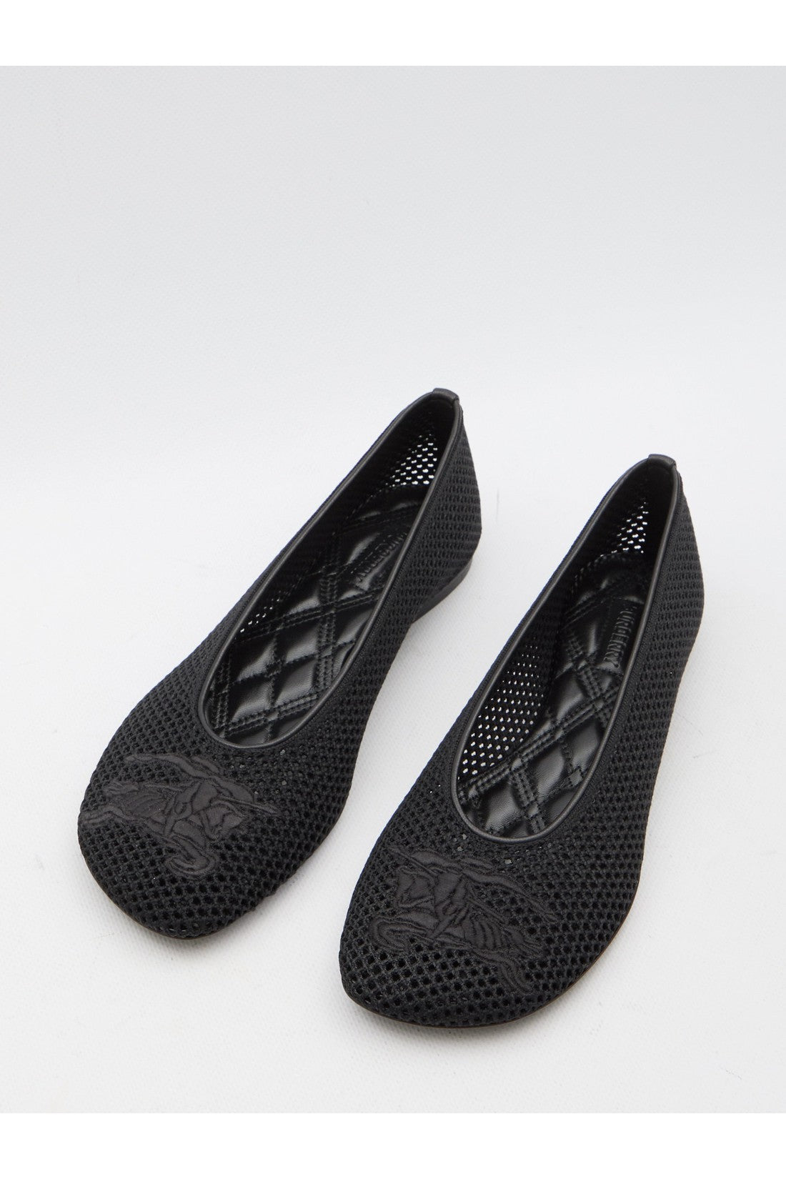 BURBERRY-OUTLET-SALE-Mesh fabric ballerinas-ARCHIVIST