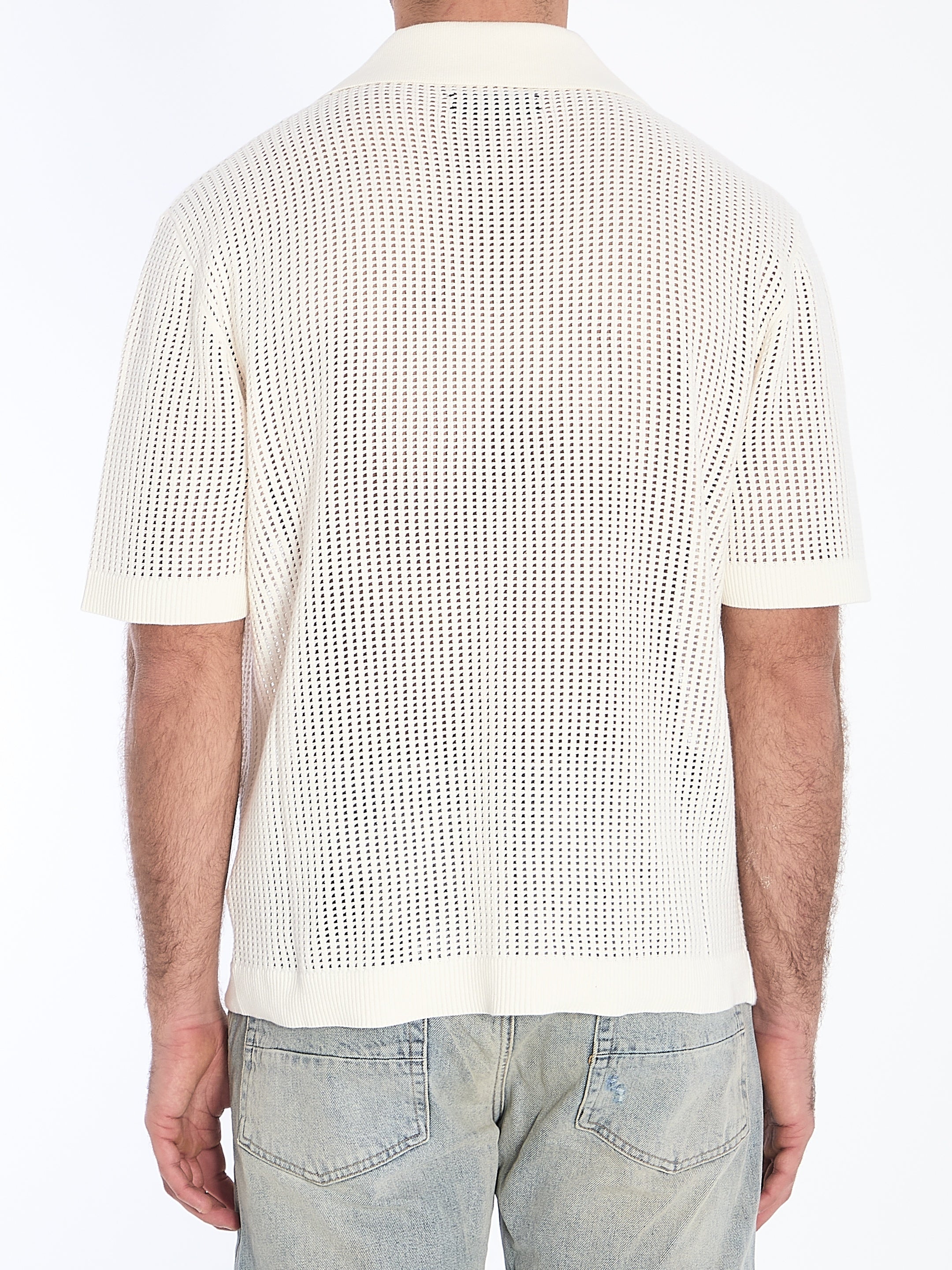 Amiri-OUTLET-SALE-Mesh polo-ARCHIVIST