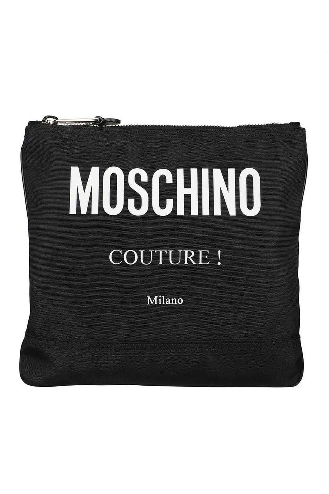 Moschino-OUTLET-SALE-Messenger bag with logo-ARCHIVIST