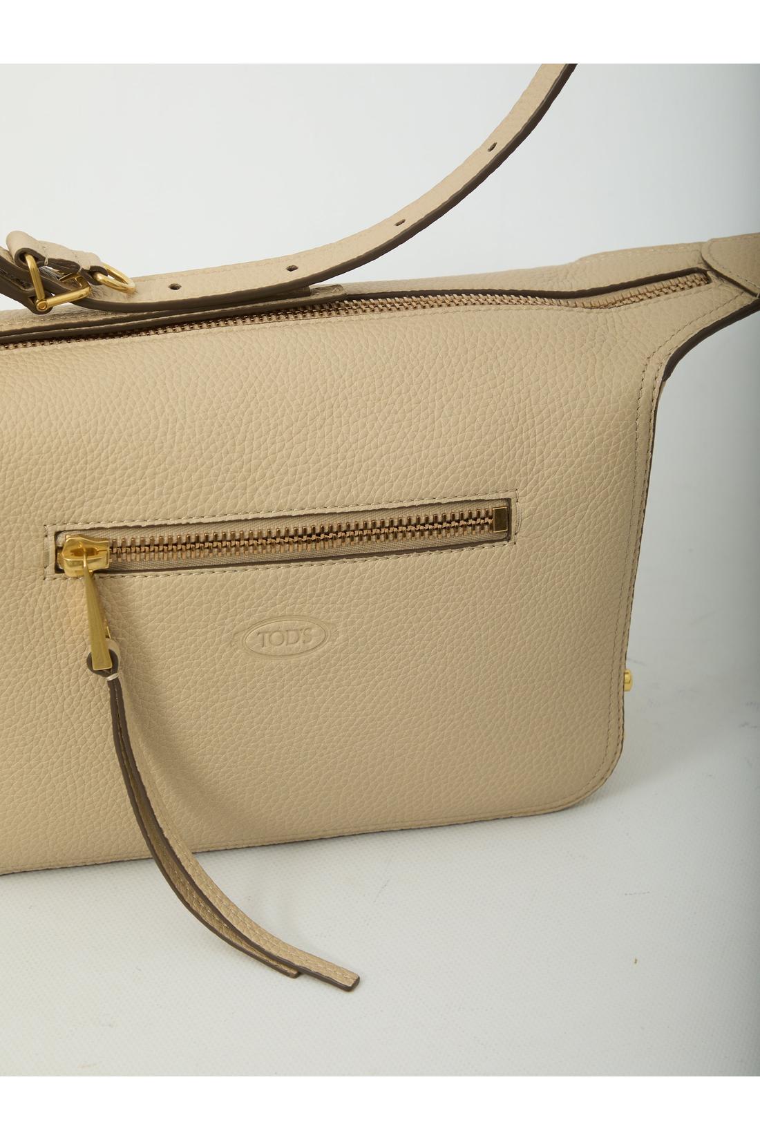 Tod'S-OUTLET-SALE-Metal Dots mini leather bag-ARCHIVIST