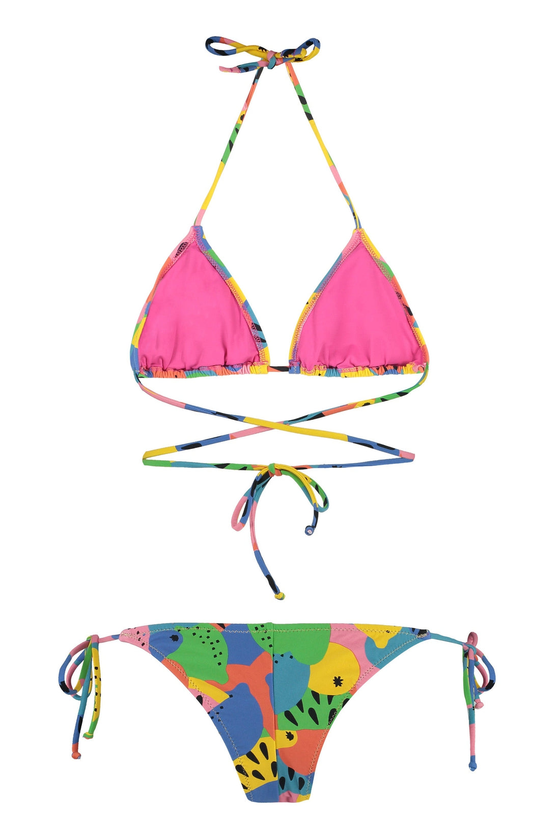 Reina Olga-OUTLET-SALE-Miami Set triangle bra bikini-ARCHIVIST