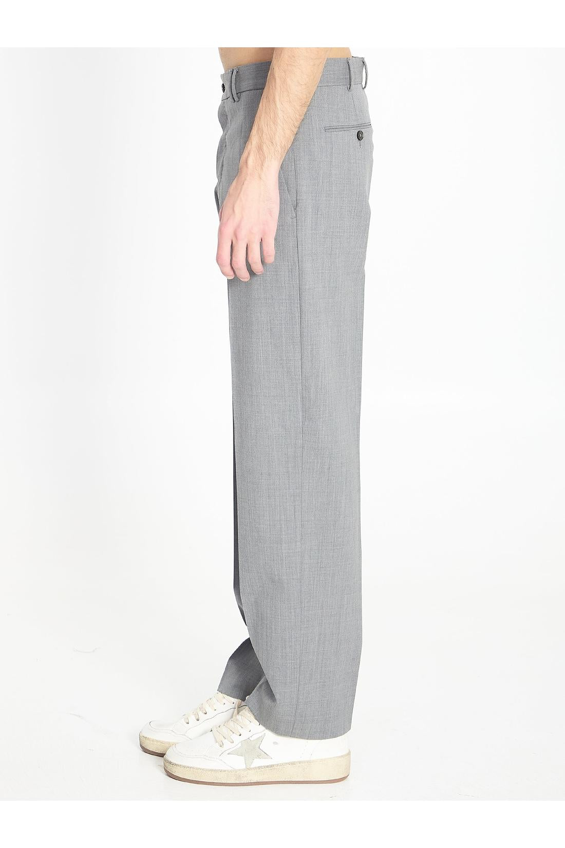 Pt Torino-OUTLET-SALE-Michael pants in wool-ARCHIVIST