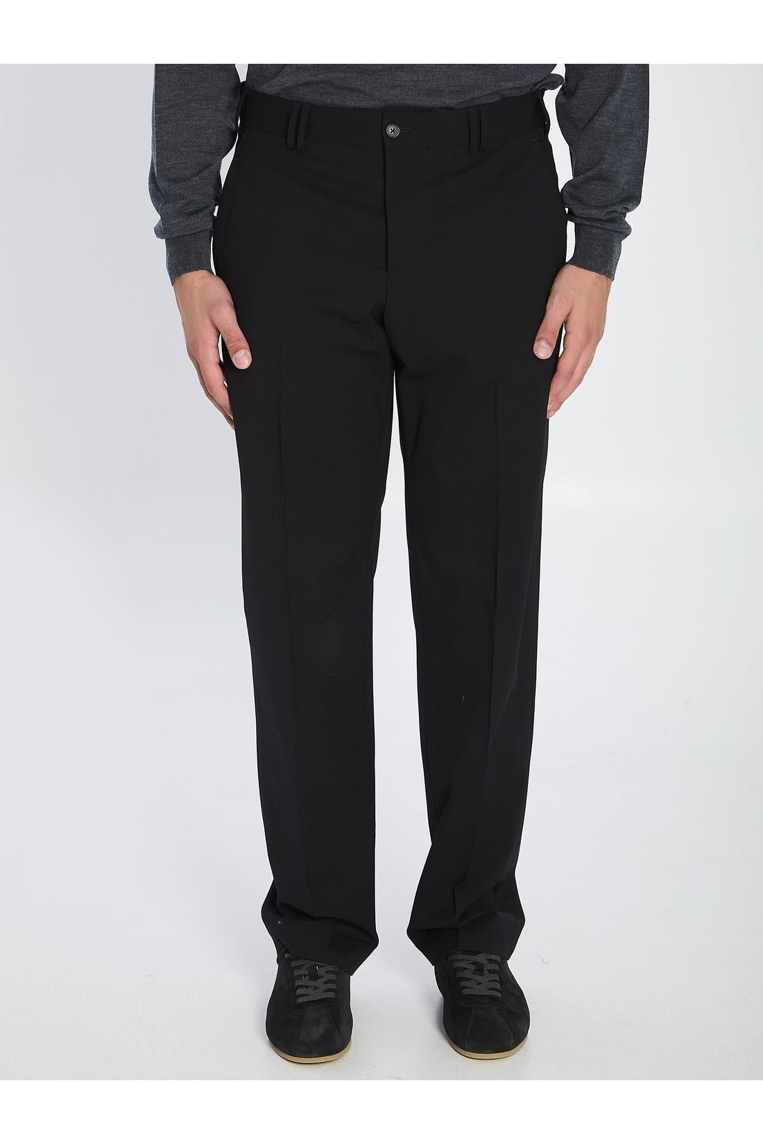 Pt Torino-OUTLET-SALE-Michael pants in wool-ARCHIVIST