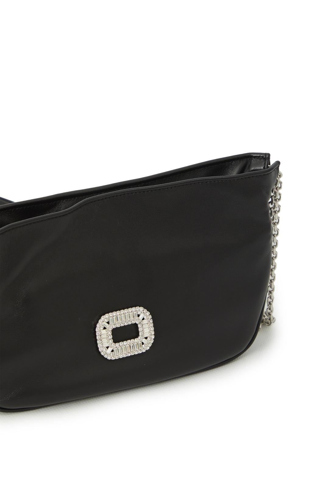 Roger Vivier-OUTLET-SALE-Micro Pilgrim leather bag-ARCHIVIST