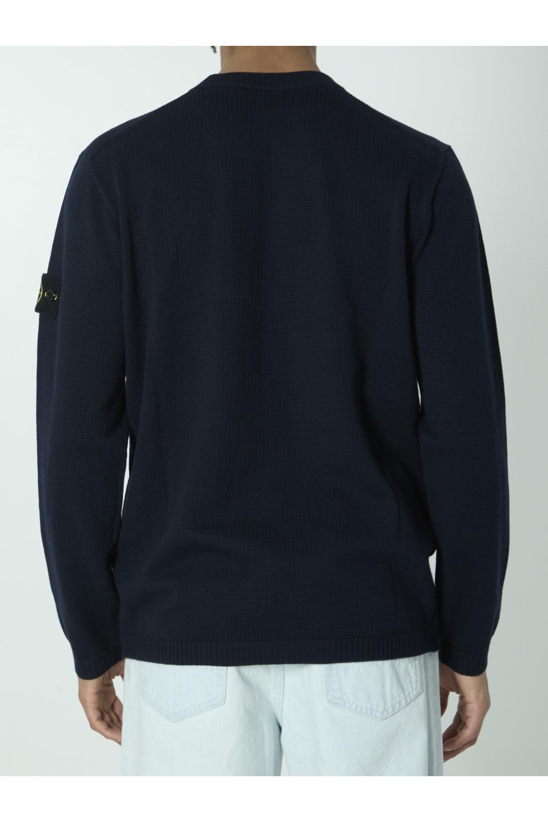 Stone Island-OUTLET-SALE-Micro stitch sweater-ARCHIVIST