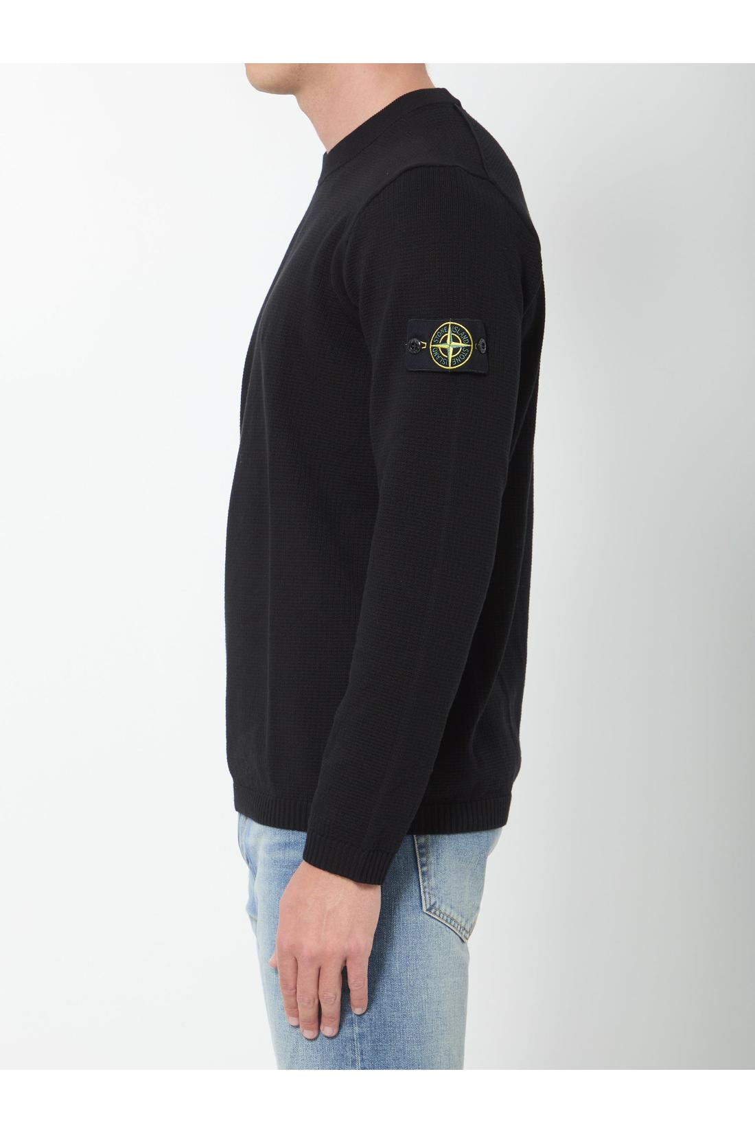 Stone Island-OUTLET-SALE-Micro stitch sweater-ARCHIVIST