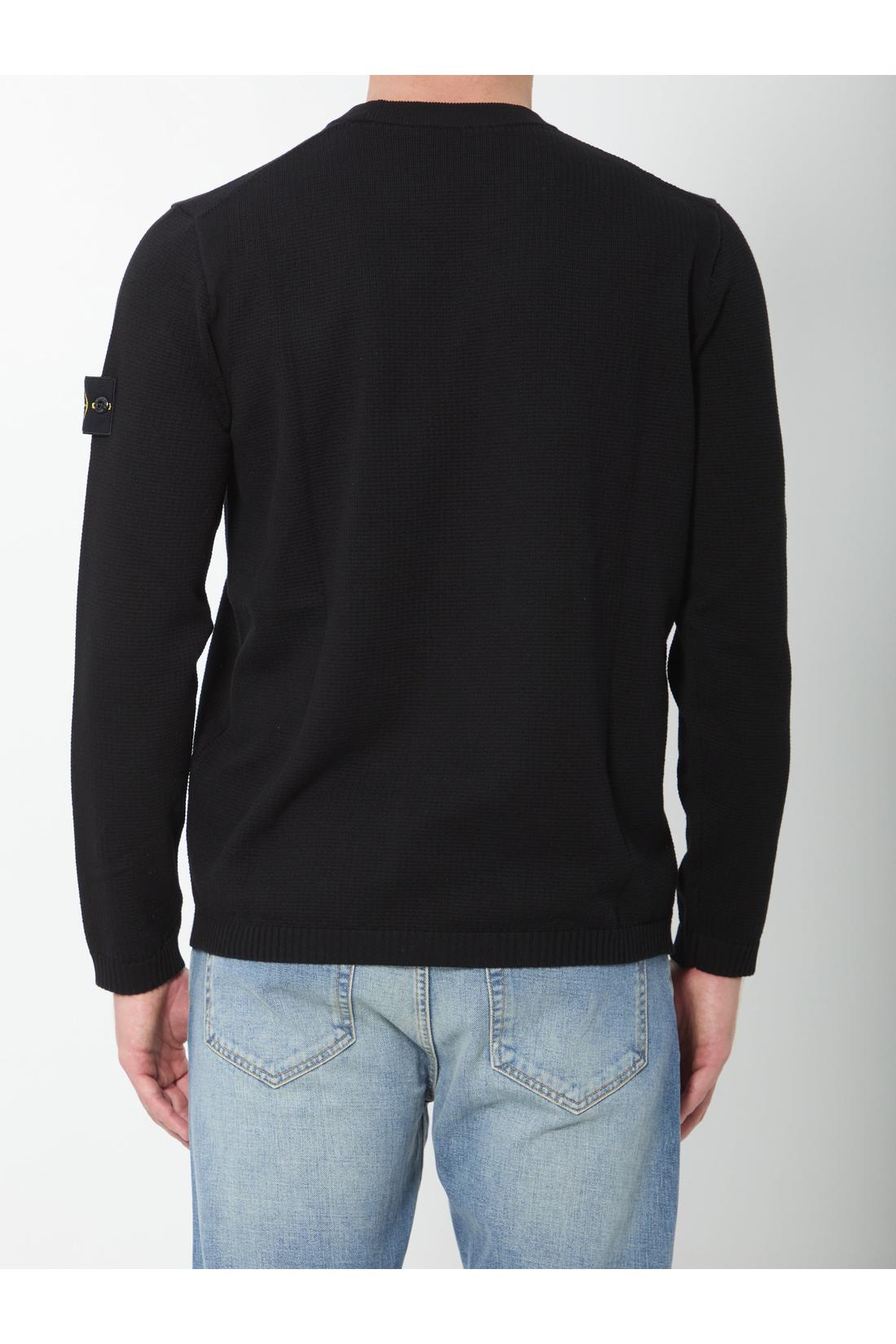 Stone Island-OUTLET-SALE-Micro stitch sweater-ARCHIVIST
