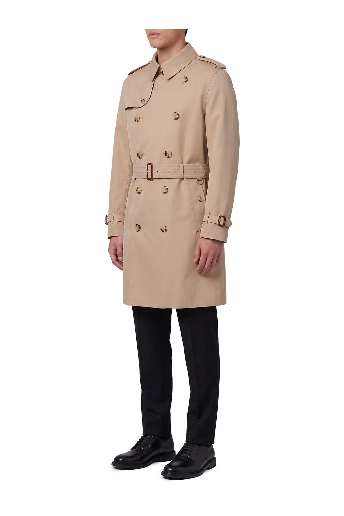 Burberry-OUTLET-SALE-Mid-length Heritage Kensington trench coat-ARCHIVIST