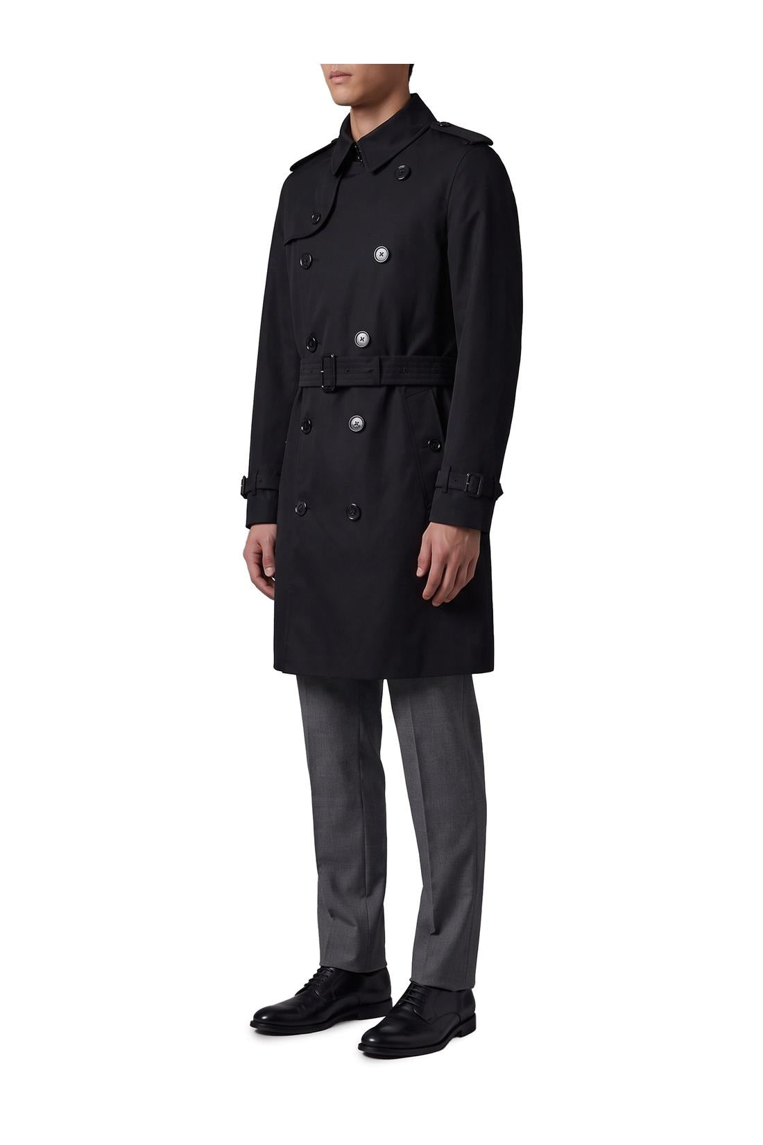 Burberry-OUTLET-SALE-Mid-length Heritage Kensington trench coat-ARCHIVIST