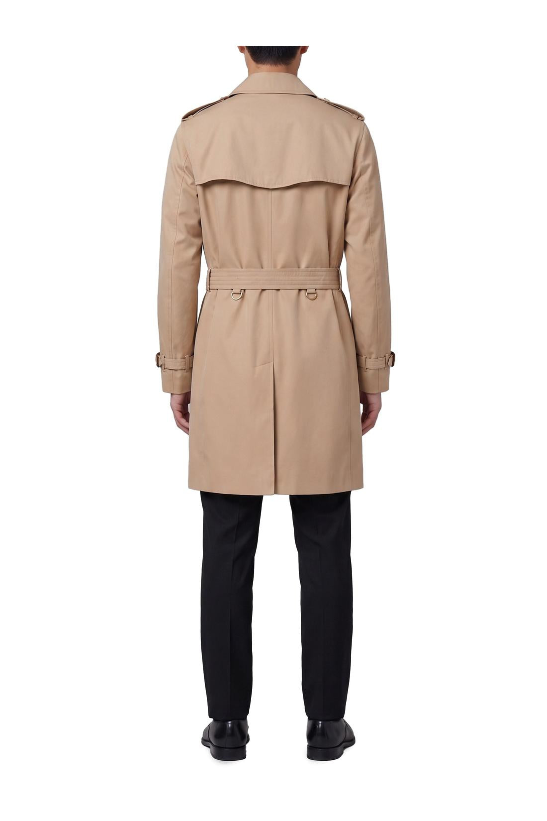 Burberry-OUTLET-SALE-Mid-length Heritage Kensington trench coat-ARCHIVIST