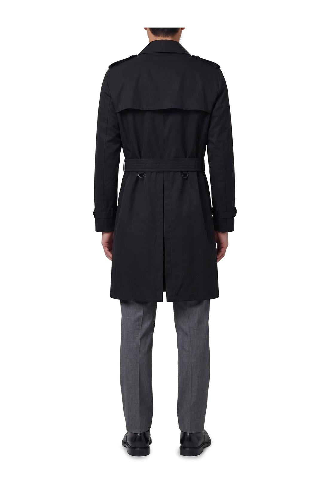 Burberry-OUTLET-SALE-Mid-length Heritage Kensington trench coat-ARCHIVIST