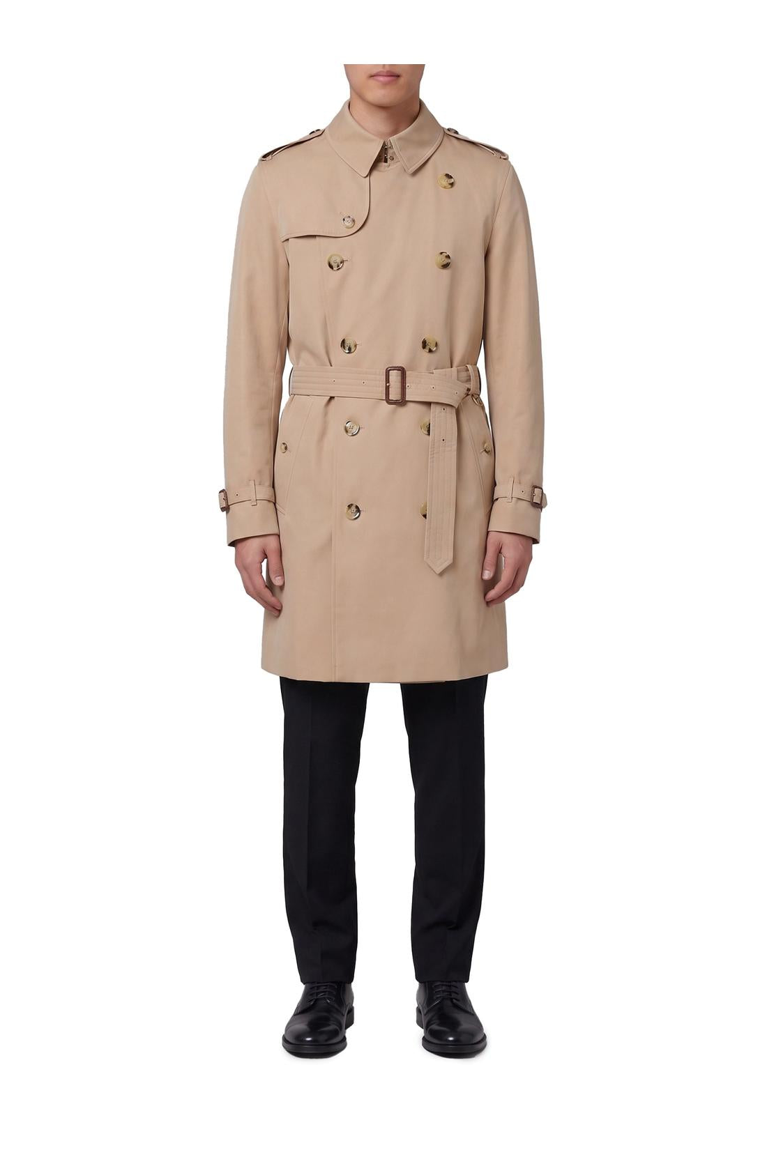 Burberry-OUTLET-SALE-Mid-length Heritage Kensington trench coat-ARCHIVIST