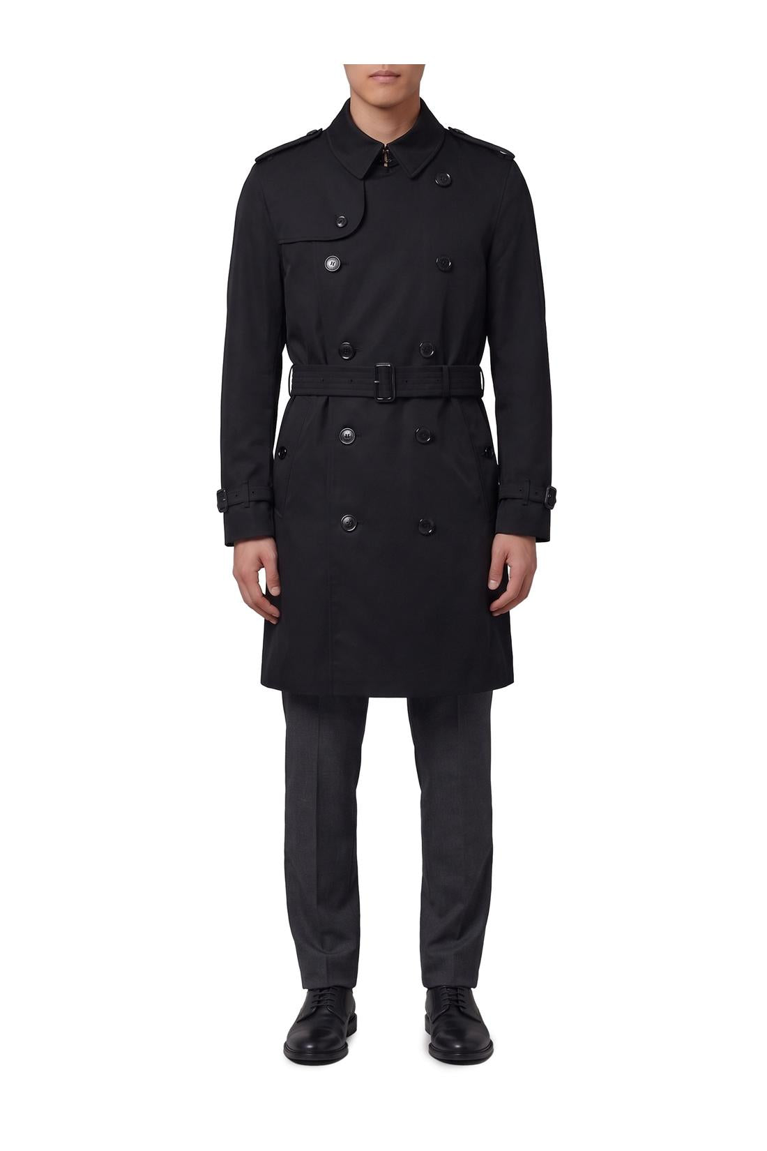 Burberry-OUTLET-SALE-Mid-length Heritage Kensington trench coat-ARCHIVIST