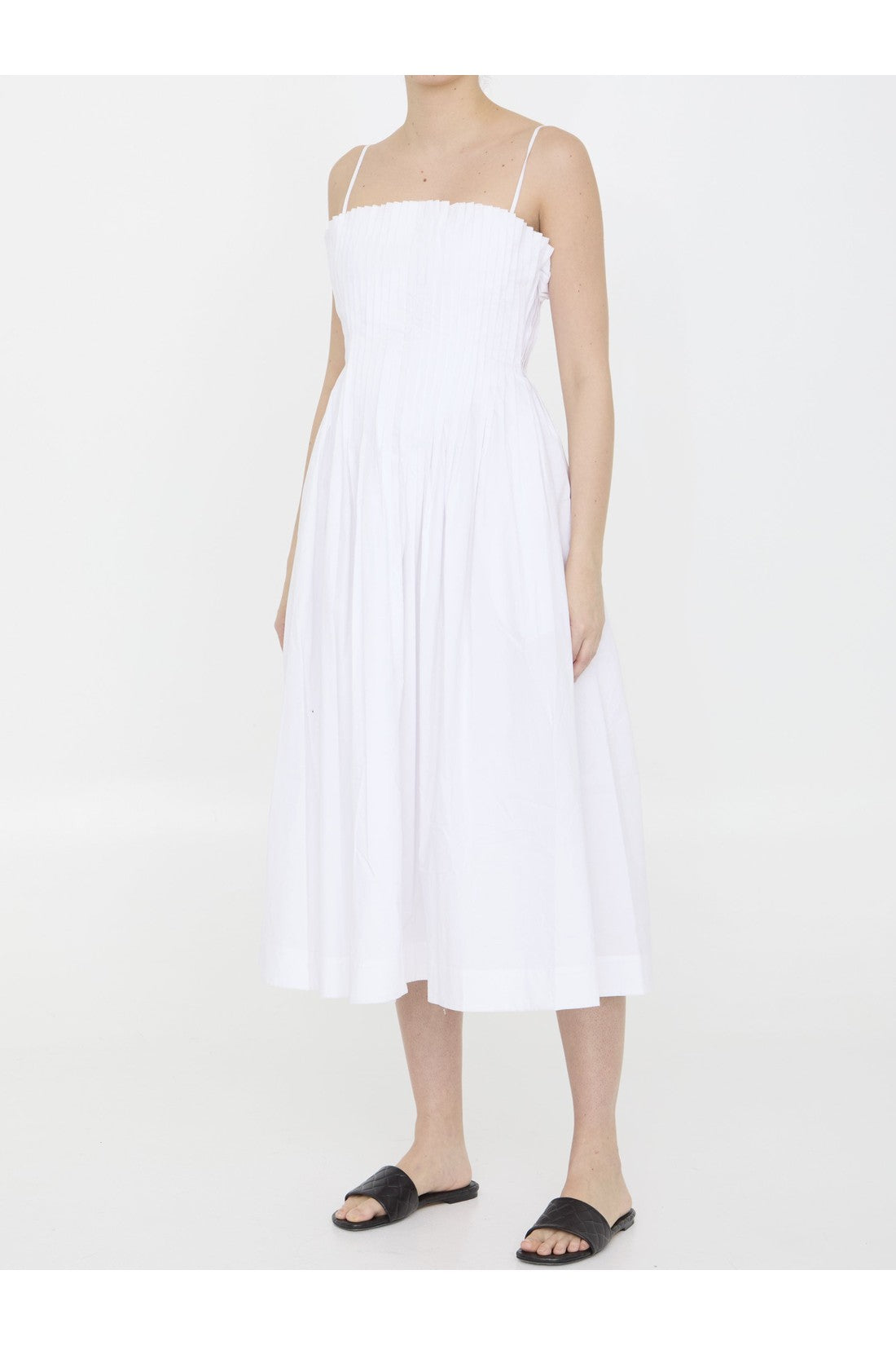 Staud-OUTLET-SALE-Midi Bella dress-ARCHIVIST