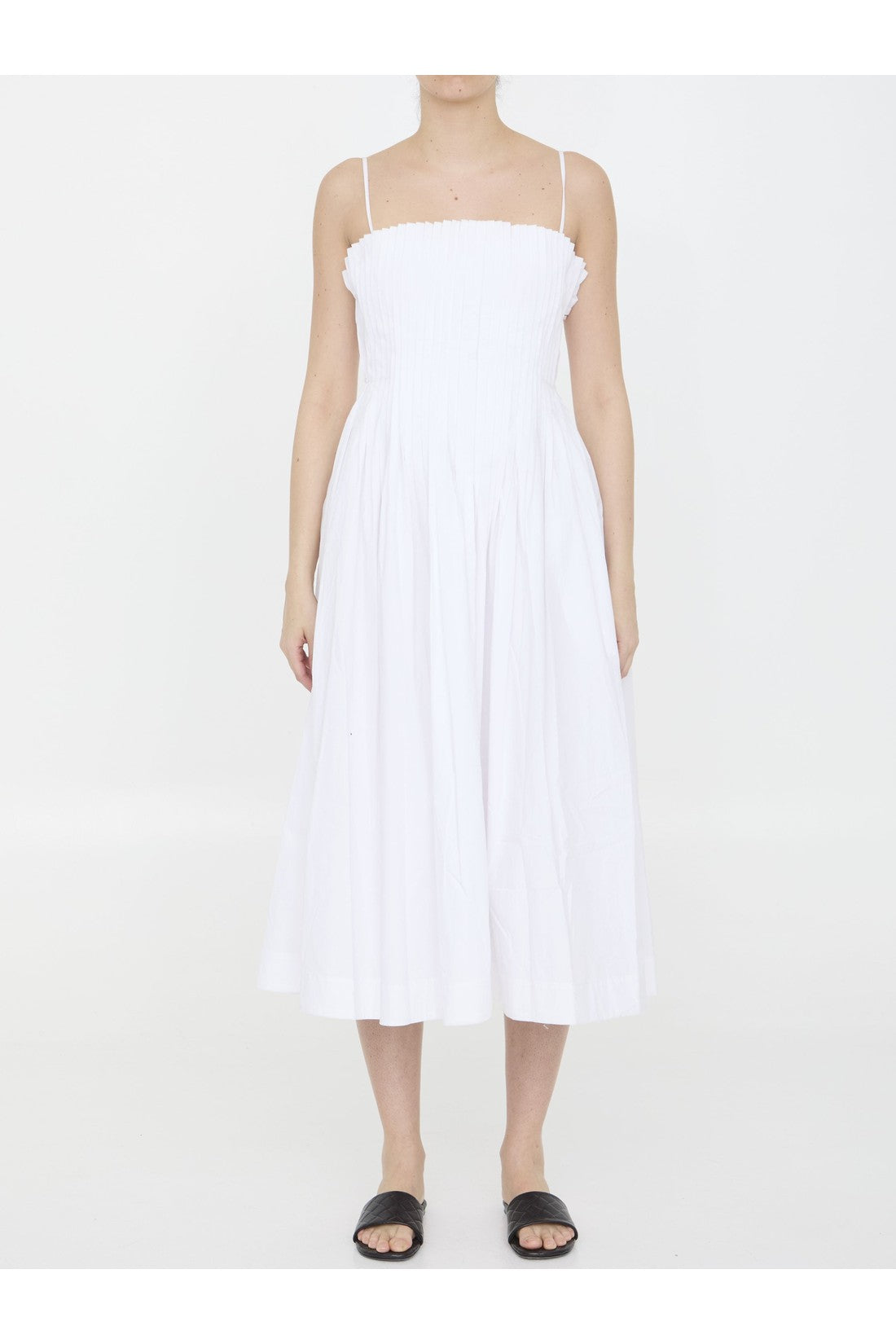 Staud-OUTLET-SALE-Midi Bella dress-ARCHIVIST