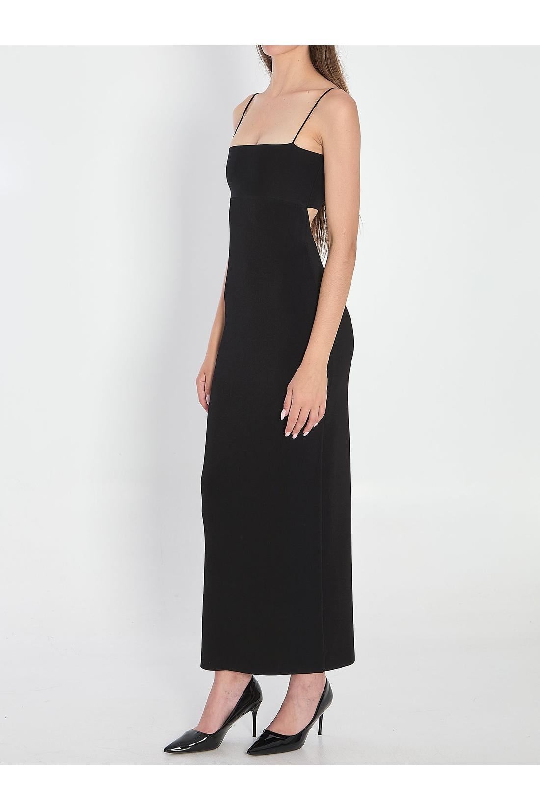 Alexander Wang-OUTLET-SALE-Midi dress with Cami band-ARCHIVIST
