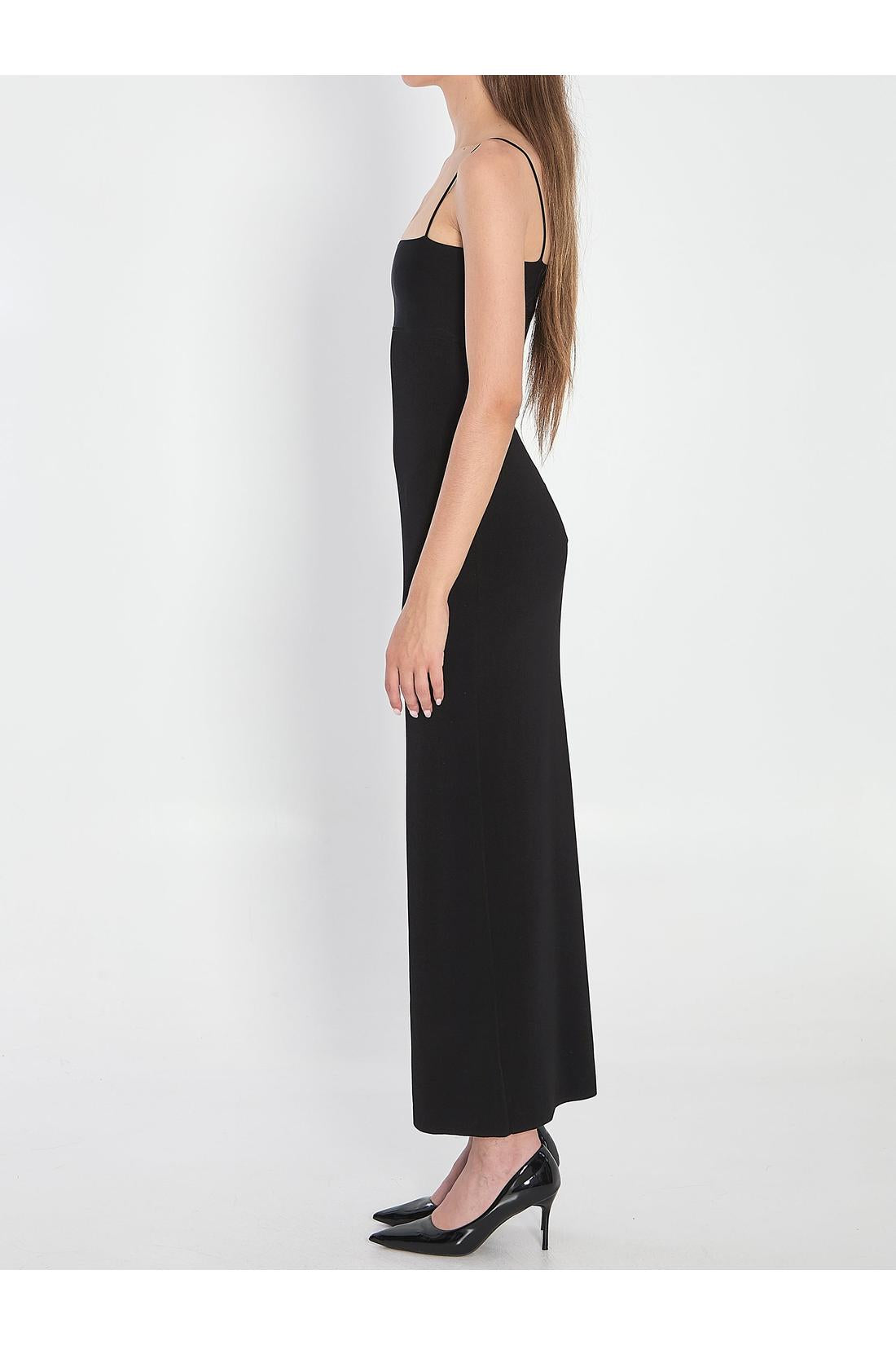 Alexander Wang-OUTLET-SALE-Midi dress with Cami band-ARCHIVIST